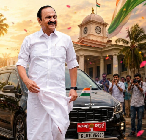 നിയുക്ത മുഖ്യമന്ത്രിയായി വി.ഡി സതീശന് തിങ്കളാഴ്ച സത്യപ്രതിജ്ഞ ചെയ്യും
