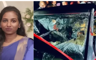 ഓടിക്കൊണ്ടിരുന്ന കാറിന് തീപിടിച്ചു; കോ‍ഴിക്കോട് പേരാമ്പ്രയിൽ ഗർഭിണിക്ക് ദാരുണാന്ത്യം