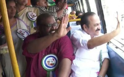 കെഎസ്ആര്‍ടിസിയിലെ സൗജന്യയാത്രയ്ക്ക് തുടക്കം