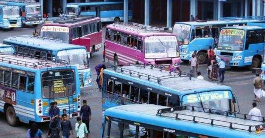 കെഎസ്ആര്‍ടിസിയിലെ സ്ത്രീകളുടെ സൗജന്യയാത്ര: സ്വകാര്യ ബസുകള്‍ സമരത്തിലേക്ക്