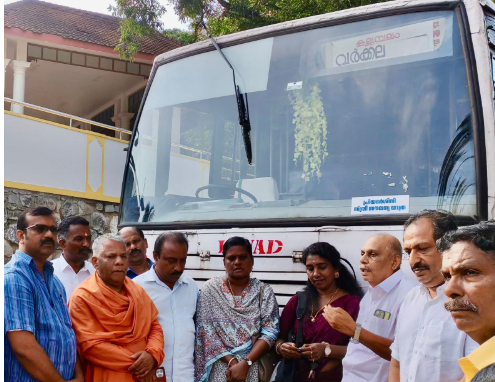ശിവഗിരി മഠത്തിൽ നിന്ന് വനിതകൾക്കായി സൗജന്യ കെഎസ്ആർടിസി സർവീസ് ആരംഭിച്ചു