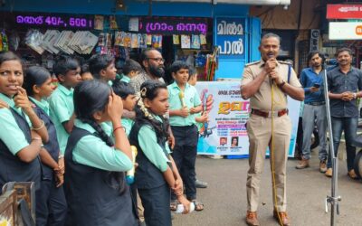 ആറ്റിങ്ങൽ.ഗവ.ടൗൺ. യു. പി.സ്കൂളിലെ കുട്ടികൾ അവതരിപ്പിച്ച തെരുവ് നാടകം ‘ഉണർവ് 2026’ ശ്രദ്ധേയമായി