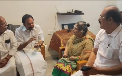 ഗായകൻ പി ജയചന്ദ്രന് തൃശൂരിൽ സംഗീത സ്മാരകം നിർമ്മിക്കും; പ്രഖ്യാപനവുമായി മന്ത്രി പി സി വിഷ്ണുനാഥ്