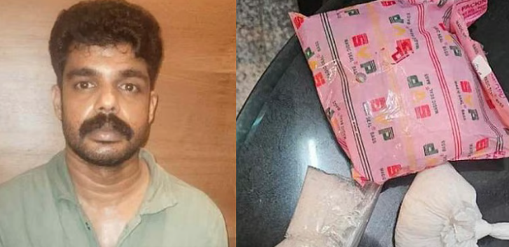 മിഠായിയുടെ ഉള്ളില്‍ എംഡിഎംഎ, സൂക്ഷിച്ചത് കൂളറിനുള്ളില്‍; യുവാവ് പിടിയില്‍