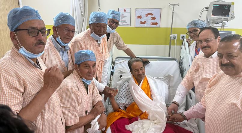 ‘സന്തുഷ്ടനാണ്’; നിരാഹാര സമരം അവസാനിപ്പിച്ച് സോനം വാങ്ചുക്