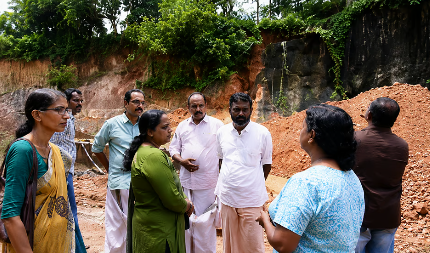 ദേശീയപാത 66 വികസനം: വടകര മുക്കാലിയിൽ കനത്ത മണ്ണൊലിപ്പ്