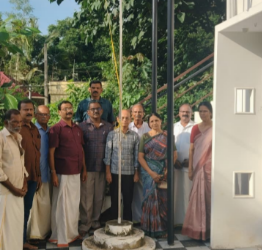പാർവതിപുരം ശ്രീ വിഘ്നേശ്വര എൻഎസ്എസ് കരയോഗത്തിന്റെ നേതൃത്വത്തിൽ  സ്വാതന്ത്ര്യദിന ആഘോഷം സംഘടിപ്പിച്ചു