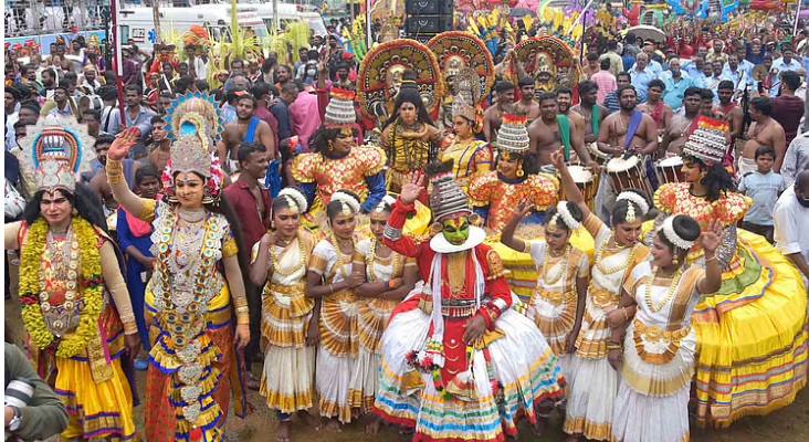 അത്തം പിറന്നു; തൃപ്പൂണിത്തുറ അത്തച്ചമയ ഘോഷയാത്ര ഇന്ന്
