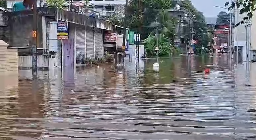 ‘അരമണിക്കൂര്‍ കൊണ്ട് വെള്ളം കയറി, 2018ലേതു പോലെയായി’; പാതിരാത്രിയിലെ പേമാരിയില്‍ മുങ്ങി റാന്നി ടൗണ്‍