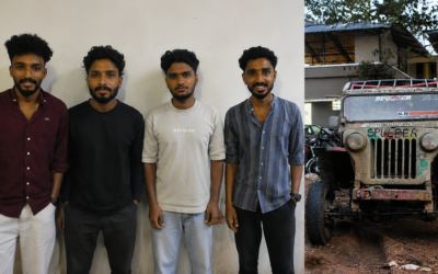 കാഞ്ഞിരപ്പുഴ റിസർവോയറിൽ ജീപ്പ് ഇറക്കി അപകടകരമായ അഭ്യാസപ്രകടനം; വാഹനം പൊലീസ് കസ്റ്റഡിയിലെടുത്തു