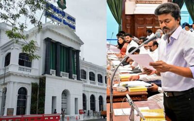 20 ലക്ഷം ചതുരശ്ര അടി, 1200 കോടി ചെലവ്; തമിഴ്‌നാട്ടില്‍ പുതിയ നിയമസഭ സമുച്ചയം നിര്‍മ്മിക്കാന്‍ വിജയ് സര്‍ക്കാര്‍