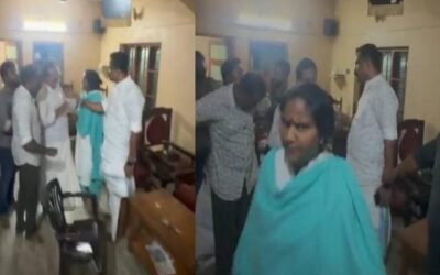 രമ്യ ഹരിദാസ് കോൺഗ്രസ് നേതാക്കളുമായി ഉണ്ടായ തമ്മിലടിയിൽ രണ്ടുപേർക്ക് സസ്പെൻഷൻ