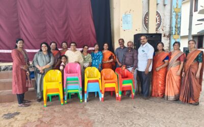 ആറ്റിങ്ങൽ ഡയറ്റ് പ്രീ പ്രൈമറി കുട്ടികൾക്ക് കസേരകൾ നൽകി പൂർവവിദ്യാർഥി കൂട്ടായ്മ