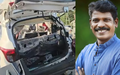 അന്ന് കൊല്ലം സുധിയുടെ ജീവനെടുത്തു; അതേസ്ഥലം, വര്‍ഷങ്ങള്‍ക്കിപ്പുറം കവര്‍ന്നത് എട്ട് പേരെ; നോവായി കയ്പമംഗലം