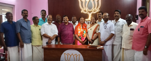 സിപിഐ എം നേതാവ് ബി ജെ പി യിൽ ചേർന്നു