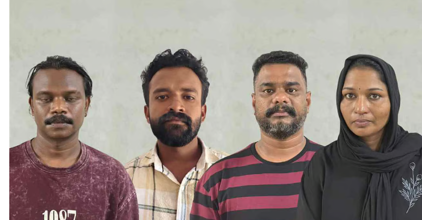വിദ്യാർഥികൾക്ക് എംഡിഎംഎ വിൽപന: കോളേജ് അധ്യാപകൻ ഉൾപ്പെടെ നാല് പേർ അറസ്റ്റിൽ