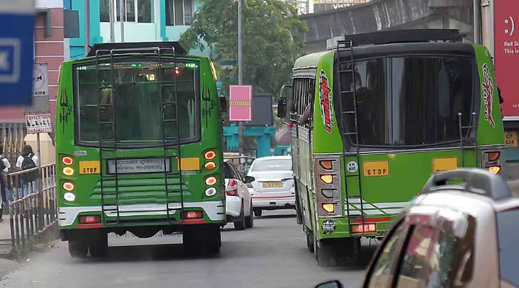 ‘മത്സരയോട്ടം വേണ്ട’; ബസ് സര്‍വീസുകള്‍ക്ക് നിര്‍ബന്ധിത ഇടവേള വരുന്നു; നവംബര്‍ 1 മുതല്‍ നടപ്പാക്കും