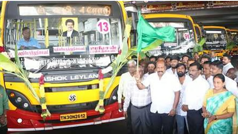 സൗജന്യ യാത്രയ്ക്ക് എതിരെ തമിഴ്നാട്ടിലും സമരം; സ്വകാര്യ ബസ്സുകള് പണിമുടക്കിലേക്ക്