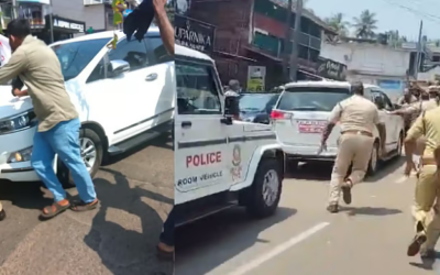കരിമ്പത്ത് മന്ത്രി ഒ ജെ ജനീഷിൻ്റെ വാഹനം തടഞ്ഞ് അക്രമം : ആറ് പേർ റിമാൻഡിൽ