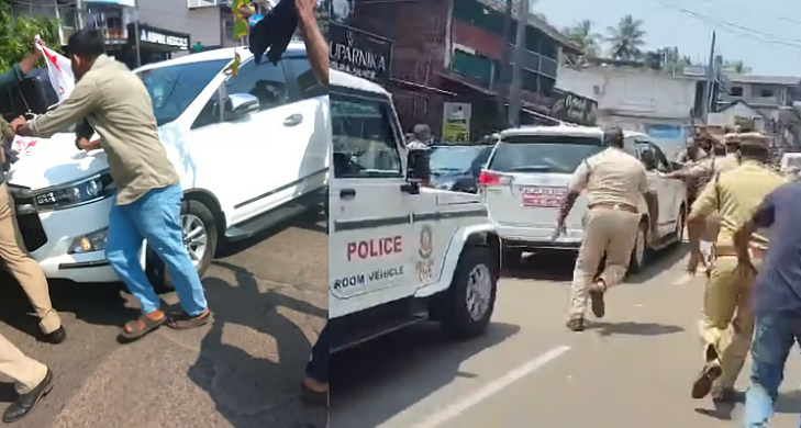 കരിമ്പത്ത് മന്ത്രി ഒ ജെ ജനീഷിൻ്റെ വാഹനം തടഞ്ഞ് അക്രമം : ആറ് പേർ റിമാൻഡിൽ