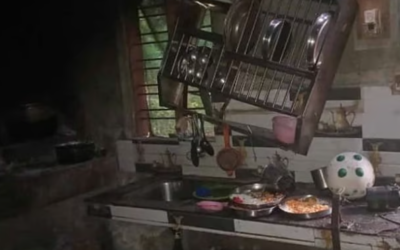 വീട്ടില്‍ ഭക്ഷണം കഴിച്ചുകൊണ്ടിരുന്ന അമ്മക്കും കുഞ്ഞിനും ഇടിമിന്നലേറ്റു