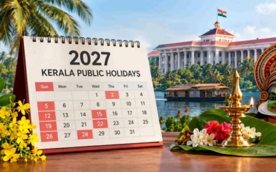 2027ലെ പൊതു അവധി ദിനങ്ങള്‍ പ്രഖ്യാപിച്ച് സര്‍ക്കാര്‍; സമ്പൂര്‍ണ പട്ടിക അറിയാം