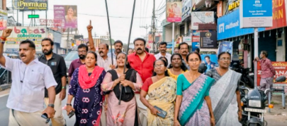 കോൺഗ്രസ് ആറ്റിങ്ങൽ മണ്ഡലം കമ്മിറ്റികളുടെ നേതൃത്വത്തിൽ പ്രതിഷേധ പ്രകടനം നടന്നു