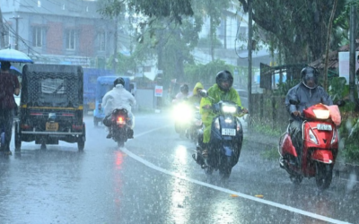 സംസ്ഥാനത്ത് ഇന്നും നാളെയും വ്യാപകമഴ; ഒന്‍പത് ജില്ലകളില്‍ യെല്ലോ അലര്‍ട്ട്