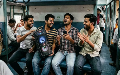 ട്രെയിനില്‍ ഉച്ചത്തില്‍ പാട്ടു വച്ചാല്‍ ‘പണികിട്ടും’, പിഴയും തടവും; മുന്നറിയിപ്പുമായി റെയില്‍വേ