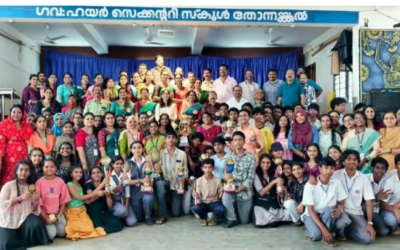 കണിയാപുരം ഉപജില്ലാ ശാസ്ത്രമേള: ഓവറോൾ ചാമ്പ്യന്മാരായി തോന്നയ്ക്കൽ ഗവ. എച്ച്.എസ്.എസ്