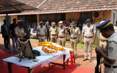 പത്തുവർഷത്തെ സ്തുത്യർഹമായ സേവനം: കണ്ണൂർ സിറ്റി പൊലീസ് ഡോഗ് സ്ക്വാഡിലെ ‘ചേതക്’ വിടവാങ്ങി