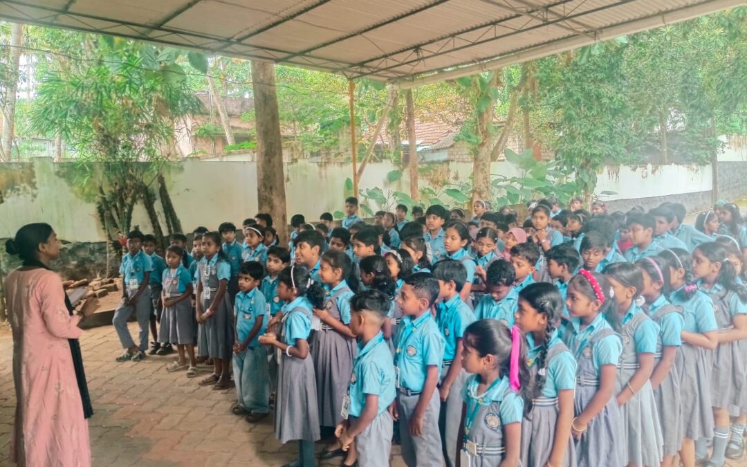 പെരുംകുളം എ.എം.എൽ.പി.എസിൽ ലോക കൈകഴുകൽ ദിനം ആചരിച്ചു