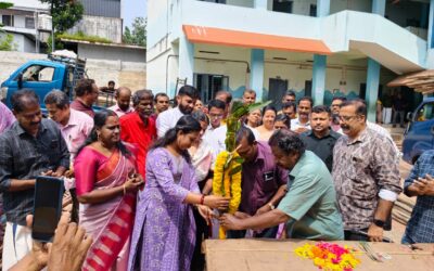 പാലോട് ഉപജില്ലാ സ്കൂൾ കലോത്സവത്തിന്റെ പന്തൽ കാൽനാട്ടൽ കർമ്മം നടന്നു